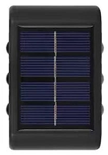 Set 4 lampi solare de perete YF 801 cu 6 Leduri IP65